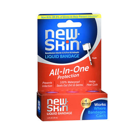 New-Skin, Liquid Bandage Brush, 1 Oz New-Skin