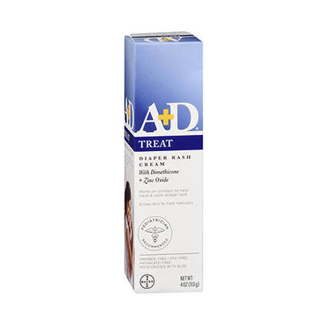 A+D, Zinc Oxide Diaper Rash Cream, 4 Oz A+D