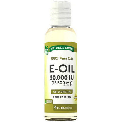 Nature's Truth, Vitamin E-Oil Skin Care Oil Lemon, 13,500 Mg, 4 Oz Nature's Truth