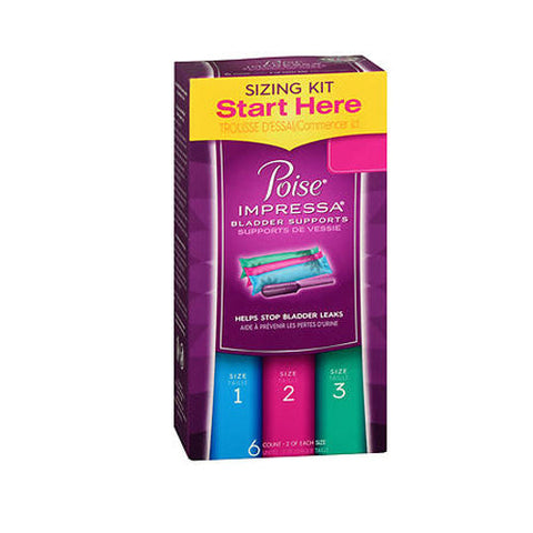 Huggies, Impressa Bladder Suports Sizing Kit, 6 Count Huggies