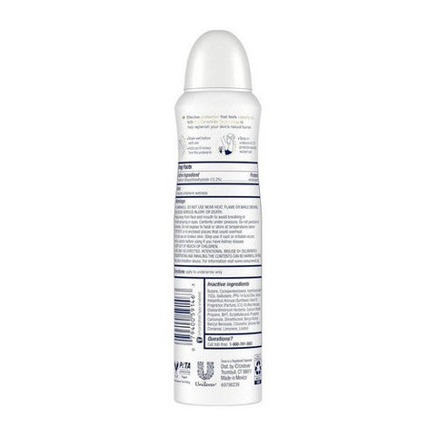 Dove, Advanced Care Antiperspirant Deodorant Dry Spray Invisible Clear Finish, 3.8 Oz