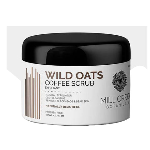 Mill Creek Botanicals, Wild Oats Coffee Scrub, 4 Oz Mill Creek Botanicals