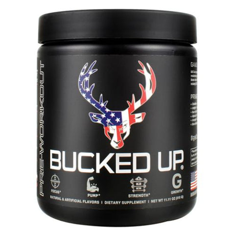 Bucked Up, Pre-Workout Bucked Up, Merica Rocket Pop 11.11 Oz Bucked Up
