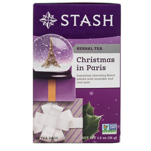 Stash Tea, Christmas in Paris Herbal Tea, 18 Count Stash Tea