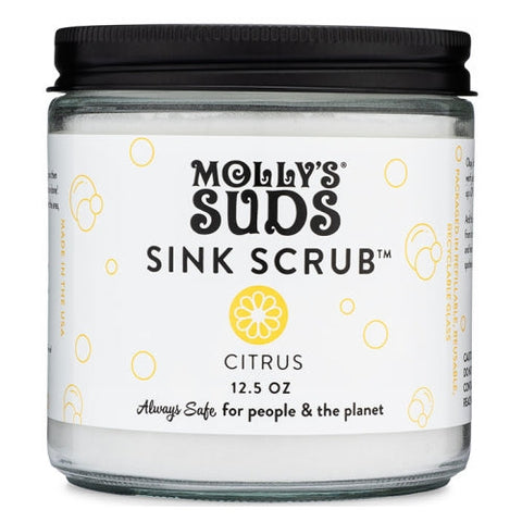 Molly's Suds, Sink Scrub Citrus, 12 Oz Molly's Suds