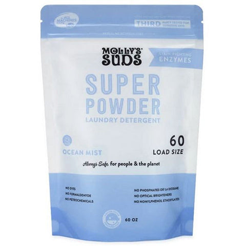 Molly's Suds, Super Laundry Powder Ocean, 50 Loads Molly's Suds