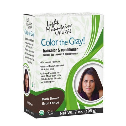 Light Mountain, Color The Gray Dark Brown, 7 Oz Light Mountain