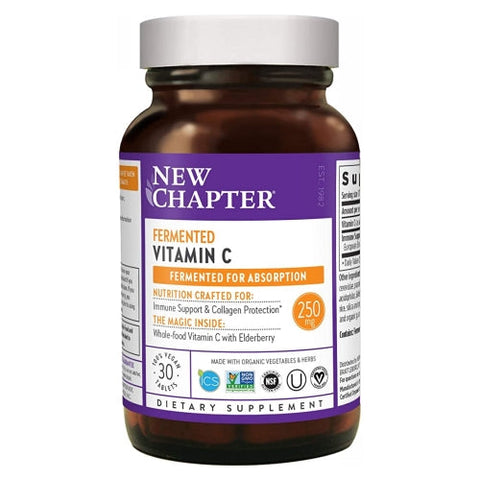 New Chapter, Fermented Vitamin C, 30 Count New Chapter