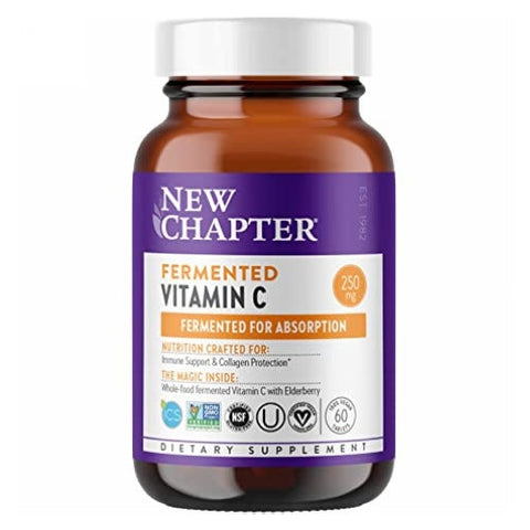 New Chapter, Fermented Vitamin C, 2000 IU, 60 Count New Chapter