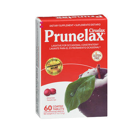 Prunelax, Ciruelax Natural Laxative Regular Mini, 60 Tabs Prunelax