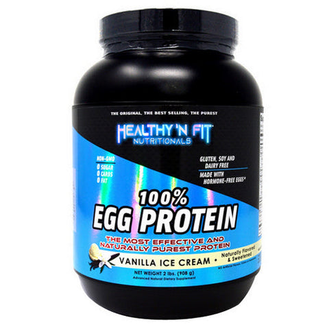 Healthy 'n Fit, Egg Protein Powder, 0, Vanilla 2 lb Healthy 'n Fit