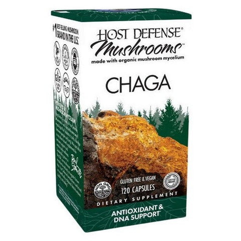 Host Defense, Chaga Capsules, 120 Count Host Defense