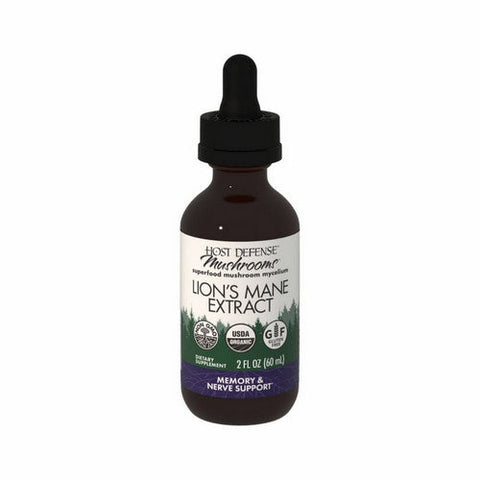 Host Defense, Lion's Mane Extract, 2 Fl Oz Host Defense