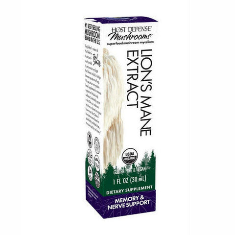 Host Defense, Lion's Mane Extract, 1 Oz Host Defense