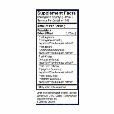 Host Defense, MycoShield Cinnamon Throat Spray, 2 Oz Host Defense