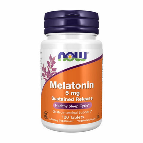 Now Foods, Melatonin Sustained Release, 5 Mg, 120 Tabs Now Foods