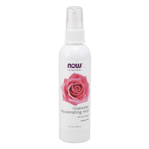 Now Foods, Rosewater Rejuvenating Mist, 4 Oz Now Foods