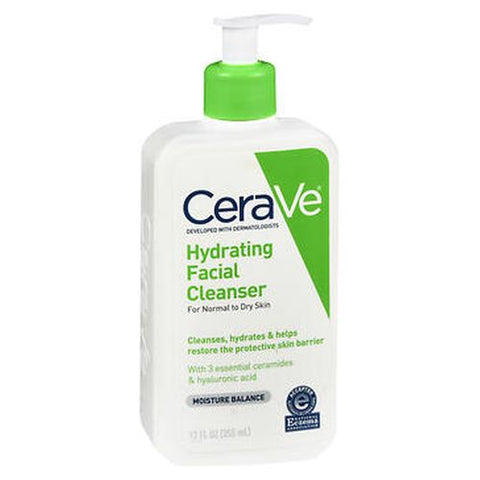 Cerave, Hydrating Facial Cleanser, 12 Oz Cerave