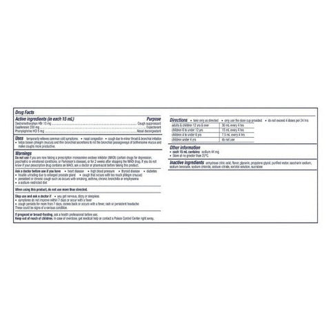 Vicks, Children's Cough Congestion Liquid, 6 Oz Vicks