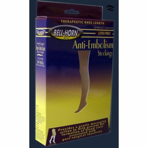 DJO, Anti-embolism Stockings Bell-Horn  Medium Black Closed Toe, 1 Pair DJO
