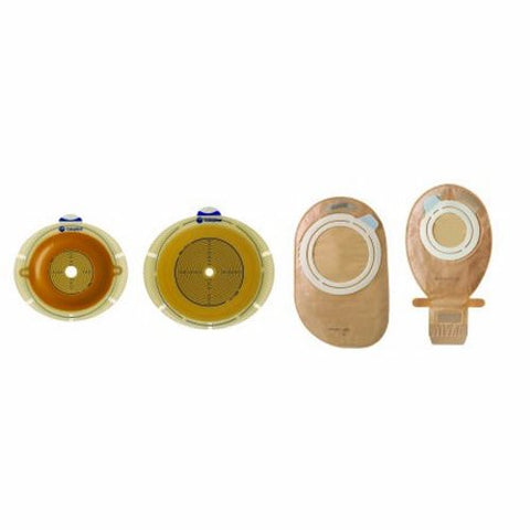Coloplast, Ostomy Barrier Sensura  Flex Trim to Fit, Flexible Double Layer Adhesive 2 Inch Flange Red Code Cut-, Box Of 10 Coloplast