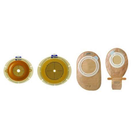 Coloplast, Wafer SenSura  Pre-Cut Red Code 1 Inch Stoma, Box Of 5 Coloplast