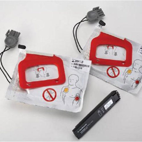 Physio Control, Charger Pack Lifepak CR  Plus Charge-Pak With 2 Set Electrode Pad CR Plus Defibrillation, Count of 1 Physio Control