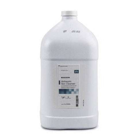 McKesson, Antiseptic Skin Cleanser McKesson 1 gal. Jug 4% Strength CHG (Chlorhexidine Gluconate) / Isopropyl A, 1 Gallon McKesson