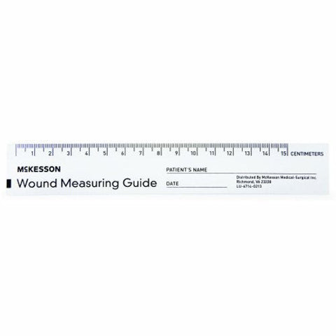 McKesson, Wound Measuring Guide McKesson 6 Inch Length Paper NonSterile, Case Of 24 McKesson