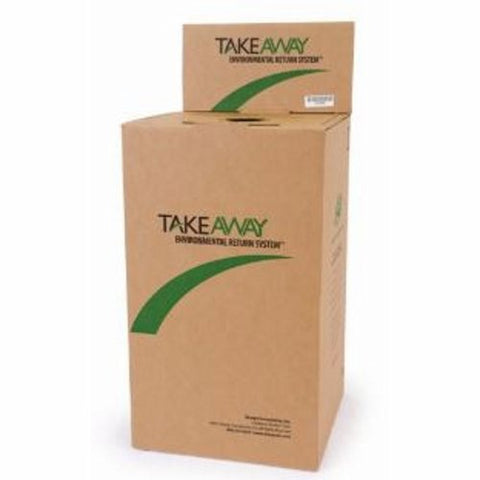 Sharps Compliance, Mailback Sharps Container TakeAway  Recovery System 20 Gallon, Count of 1 Sharps Compliance