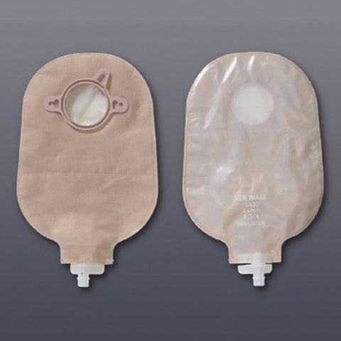 Hollister, Urostomy Pouch New Image Two-Piece System 9 Inch Length Maxi 1-3/4 Inch Stoma Drainable, Box Of 10 Hollister