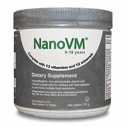 Pediatric Oral Supplement NanoVM  Unflavored 275 Gram Jar Powder 1 Each by Solace Nutrition