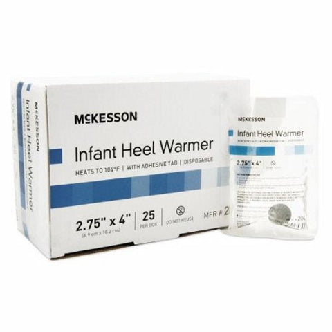 McKesson, Infant Heel Warmer 2-3/4 X 4 Inch, Box Of 25 McKesson
