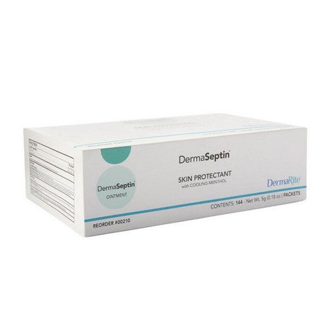 DermaRite, Skin Protectant 5 Gram Individual Packet Scented Ointment, 5 Grams, Box Of 144 DermaRite