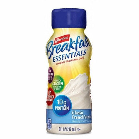 Nestle Healthcare Nutrition, Carnation Breakfast Essentials High Protein French Vanilla, Case Of 4 Nestle Healthcare Nutrition