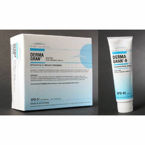 Derma e, Zinc Impregnated Dressing B Square 4 X 4 Inch Sterile, Box Of 15 Derma e