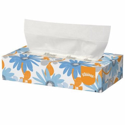 Kleenex, Facial Tissue Kleenex  White 8 X 8-2/5 Inch, Count of 6000 Kleenex