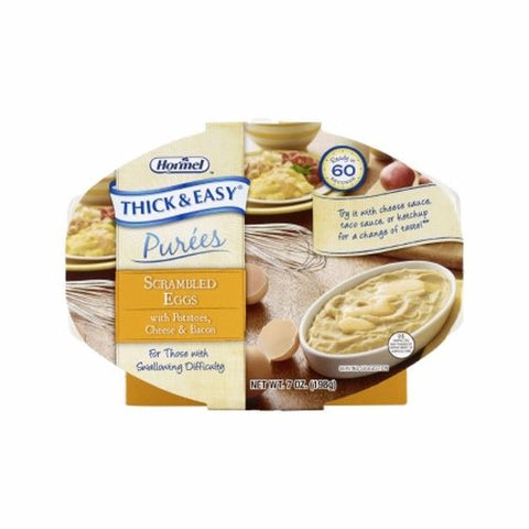 Hormel, Puree Thick & Easy  Purees Container Tray Scrambled Eggs / Potatoes Flavor Ready to Use Puree, Count of 7 Hormel