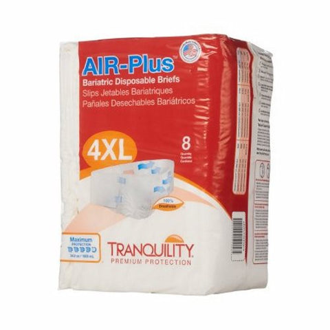Principle Business Enterprises, Unisex Adult Incontinence Brief Tranquility, Count of 8 Principle Business Enterprises