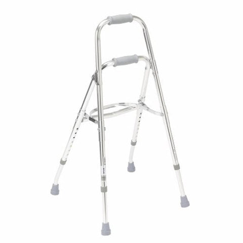 Drive Medical, Side Step Folding Walker Adjustable Height drive Hemi Aluminum Frame 300 lbs. Weight Capacity 29-1/2, Count of 1 Drive Medical