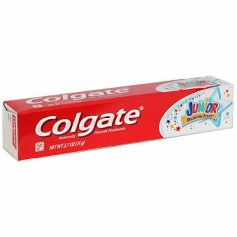 Colgate, Toothpaste Colgate  Junior Bubble Fruit Flavor 2.7 oz. Tube, 2.7 Oz Colgate