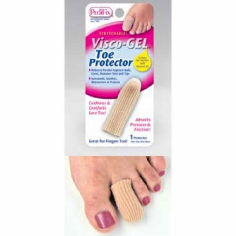 Pedifix, Toe Protector Visco-GEL  Toe Protector Small Pull On Left or Right Foot, 1 Each Pedifix