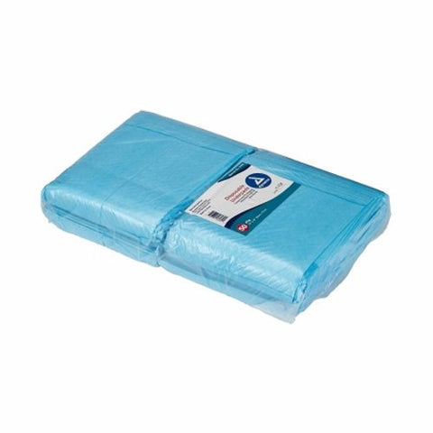 Dynarex, Disposable Underpad Fluff Light Absorbency 23 X 36 Inch, Count of 150 Dynarex