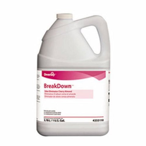 Lagasse, Deodorizer BreakDown Enzyme Based Liquid Concentrate 1 gal. NonSterile Jug Cherry Almond Scent, 1 Gallon Diversey