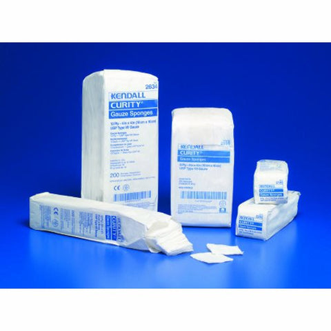 Cardinal, USP Type VII Gauze Sponge 4 X 8 Inch NonSterile, Count of 200