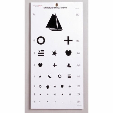 McKesson, Eye Test Chart McKesson 20 Feet Kindergarten, Count of 5 McKesson