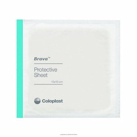 Coloplast, Stoma Skin Protective Sheet Brava 4 X 4 Inch, Box Of 10 Coloplast