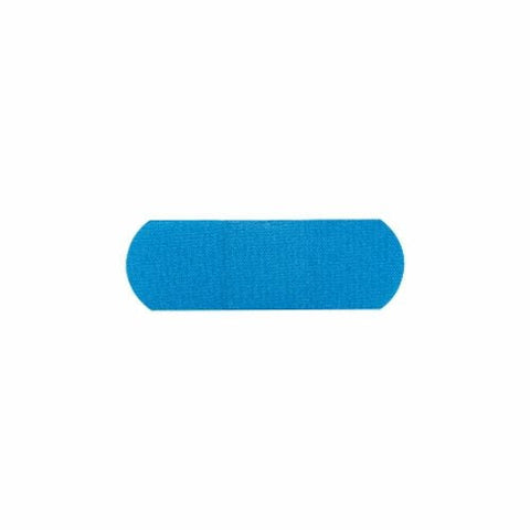 Dukal, Metal Detectable Adhesive Strip American  White Cross 1 X 3 Inch Fabric Rectangle Blue Sterile, Count of 1300 Dukal