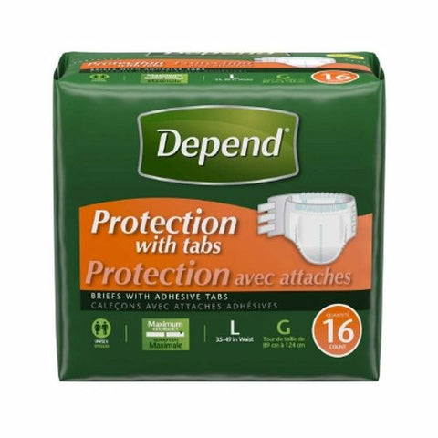 Kimberly Clark, Unisex Adult Incontinence Brief Large Disposable Heavy Absorbency, Case Of 3 Kimberly Clark
