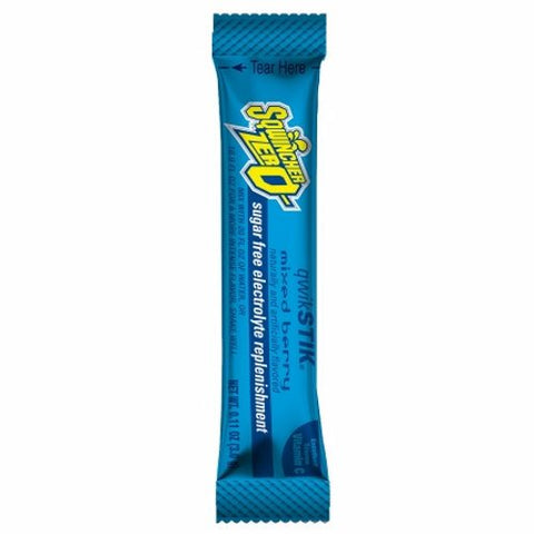Sqwincher, Quik Stik Oral Electrolyte Solution Zero Mixed Berry Flavor, Pack Of 50 Sqwincher